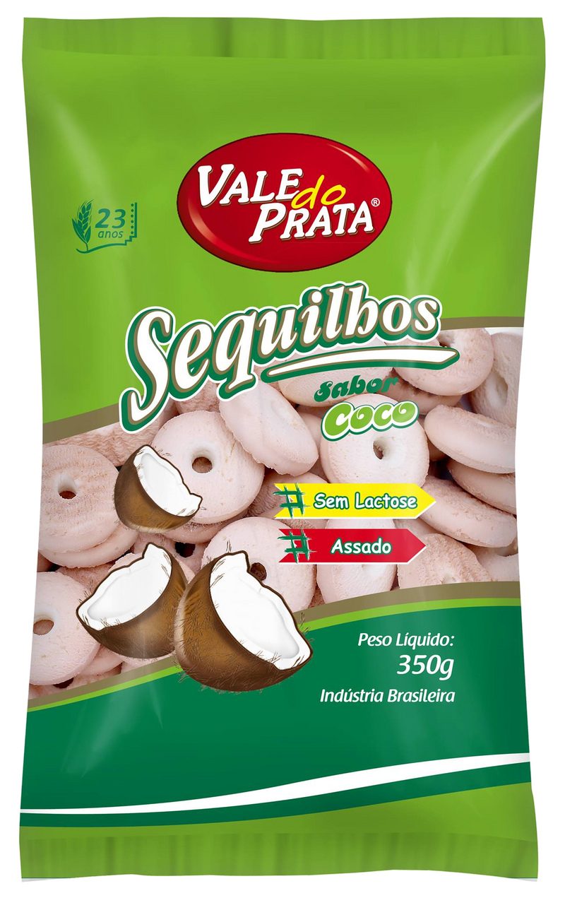 Vale D'Prata, Sequilhos, Coconut Flavour, 350g