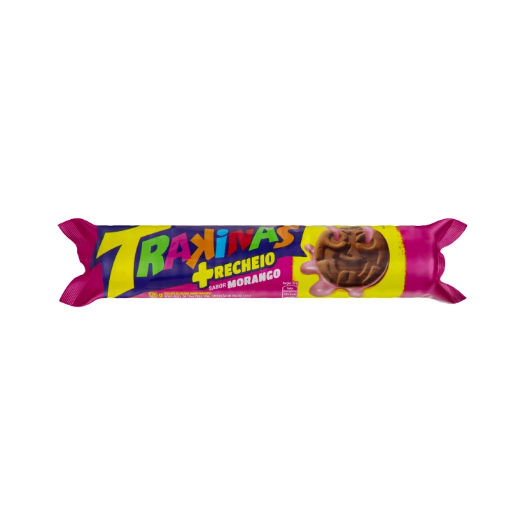 Trakinas, Biscuit, Strawberry Flavour, 126g