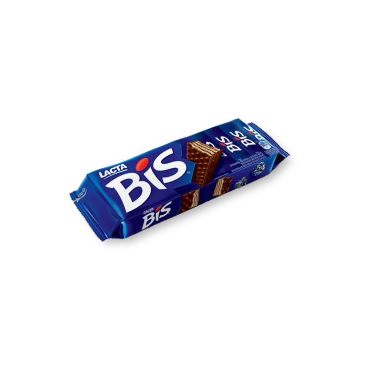 Lacta, Bis, Milk Chocolate Waffer, 126g (20 units)