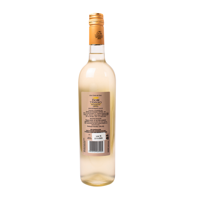 Dom Tapparo, Licor Creme de Coco 750ml
