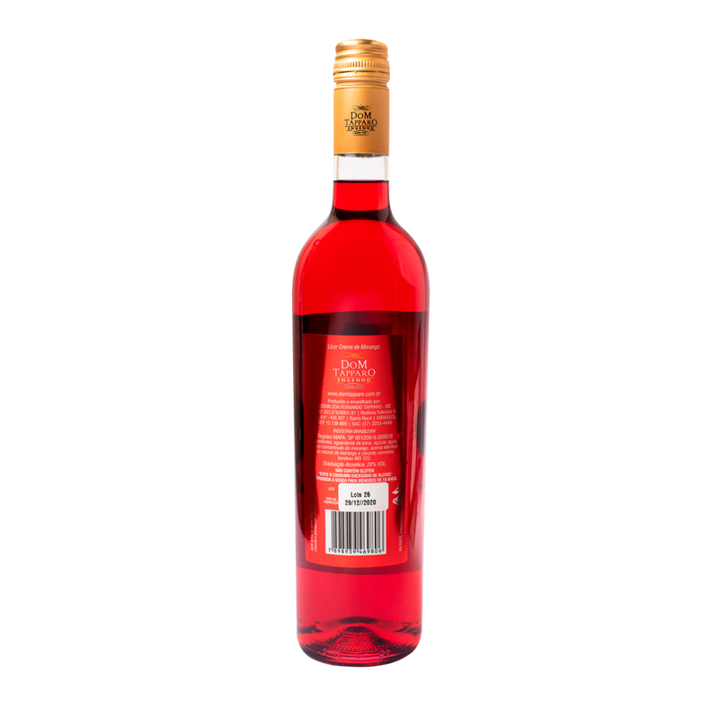 Dom Tapparo, Licor Creme de Morango 750ml