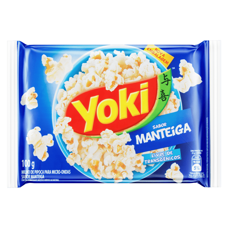 Yoki, Microwave PopCorn, Butter Flavour